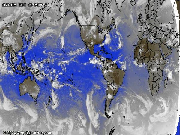 Arktik Vremenska prognoza, Satelitska karta vremena 