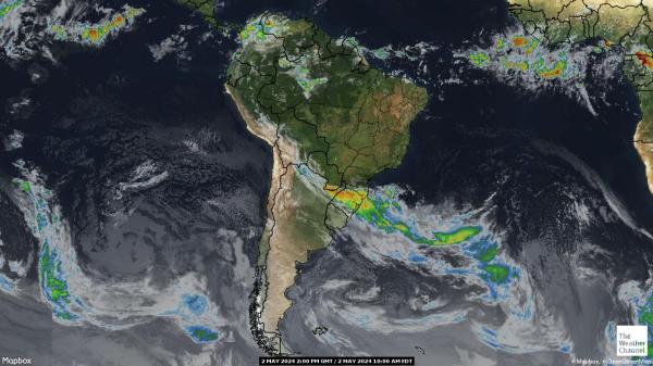 Argentina Weather Cloud Map 