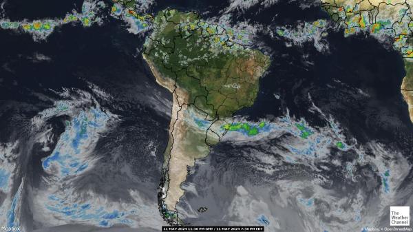 Argentina Weather Cloud Map 