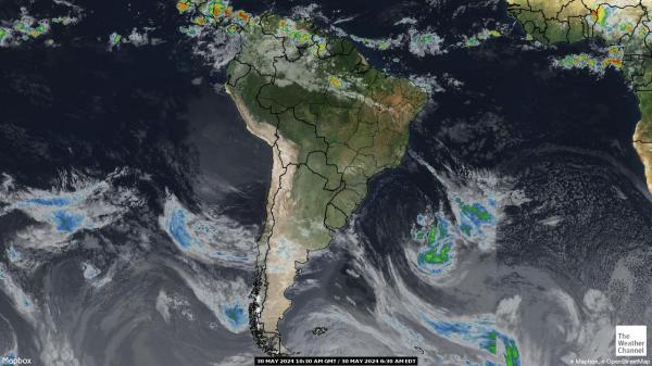 阿根廷 天气云图 