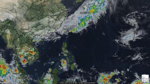 Asya Hava bulut haritası 