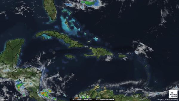 Bahamas Wetter Wolke Karte 