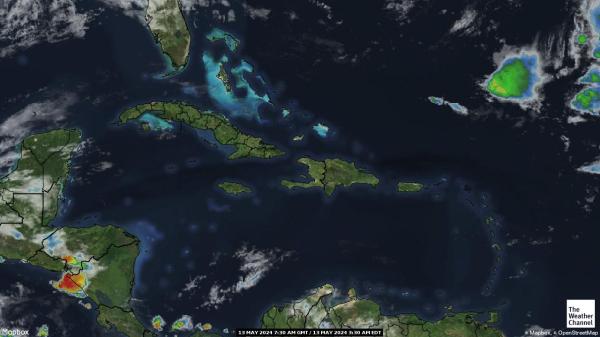 Bahamalar Hava bulut haritası 