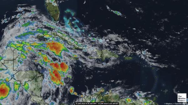 Bahamalar Hava bulut haritası 