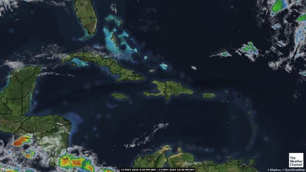 Bahama Ilm pilv kaart 