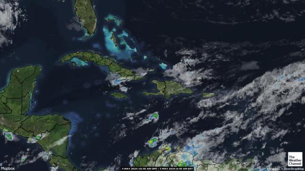 Bahamas Weather Cloud Map 