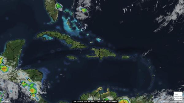 Barbados Hava bulut haritası 