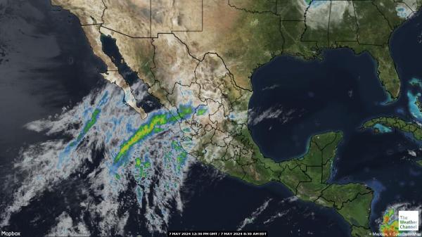 Belize Weather Cloud Map 