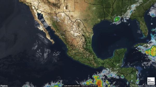 Belize Hava bulut haritası 