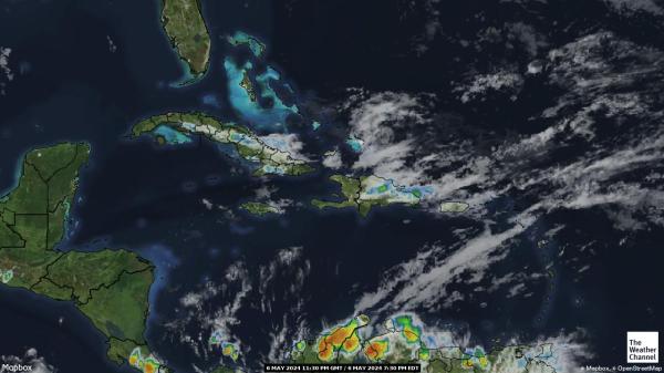 Бермудские острова Погода облако карту 