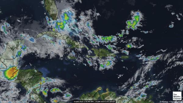ケイマン諸島 天気クラウドマップ 