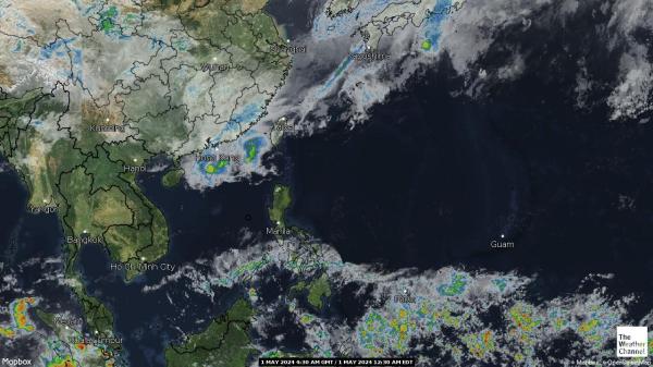 China Weather Cloud Map 