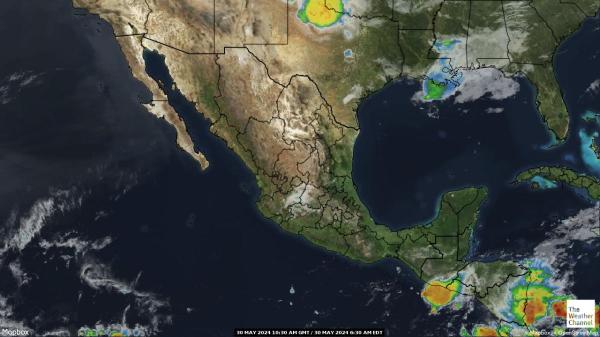 Costa Rica Weather Cloud Map 