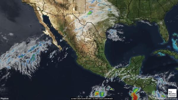 Kosta Rika Hava bulut haritası 