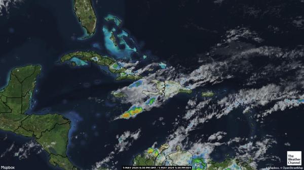 Kuba Vremenska prognoza, Satelitska karta vremena 