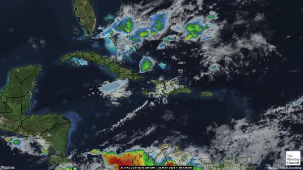 Kuba Vremenska prognoza, Satelitska karta vremena 