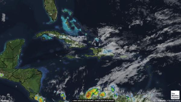 Куба Погода облако карту 