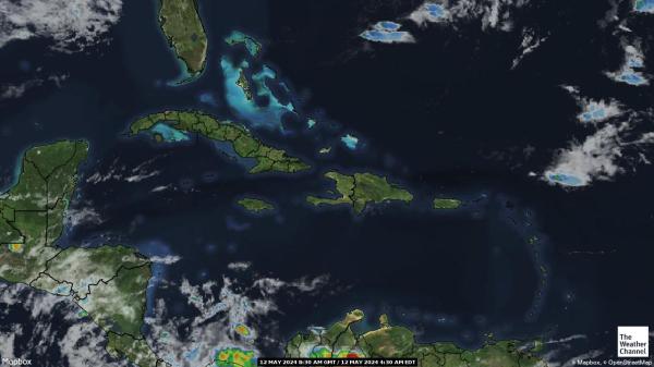 ڈومینیکا موسم بادل کا نقشہ 