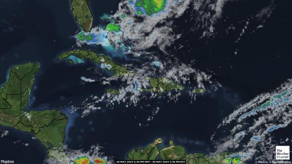 Dominica Hava bulut haritası 