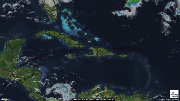 多米尼加 天氣雲圖 