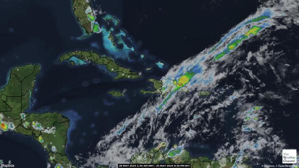 多米尼加 天气云图 