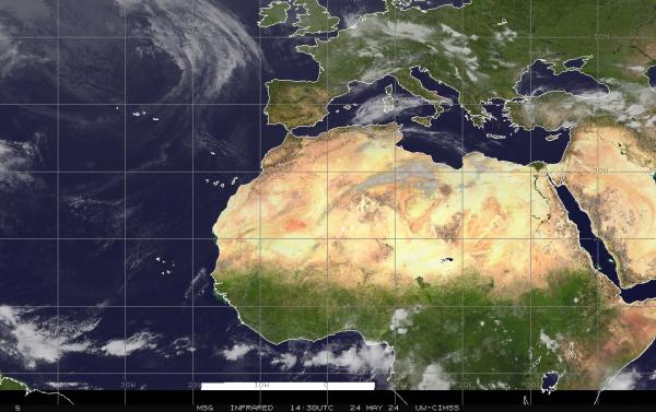 Egypt Meteo nuvola mappa 