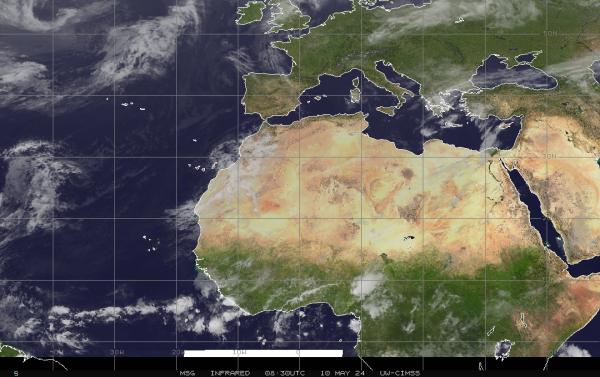Egiptus Ilm pilv kaart 