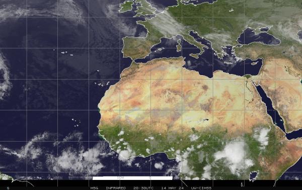 Mısır Hava bulut haritası 
