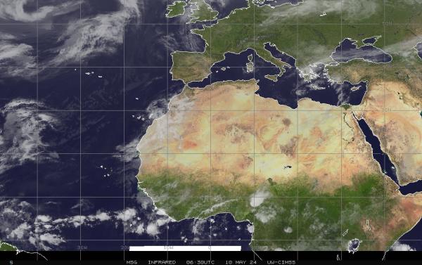 Egypt Počasí mrak mapy 