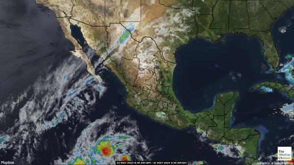 El Salvador Bản đồ thời tiết đám mây 