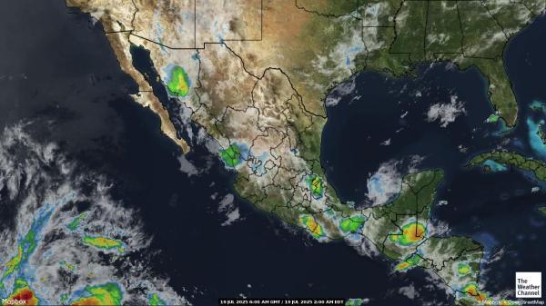 El Salvador Weather Cloud Map