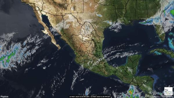 ال سلواڈور موسم بادل کا نقشہ 