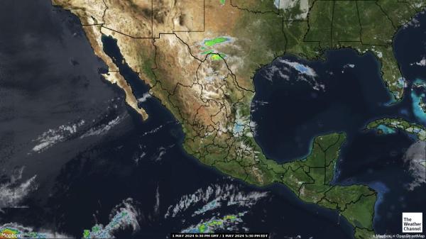 El Salvador Weather Cloud Map 