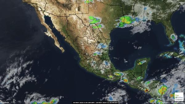 Сальвадор Погода хмарної карти 
