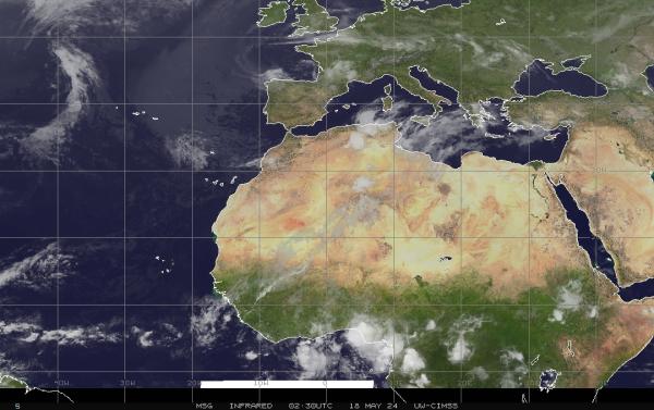 Эритрея Погода облако карту 