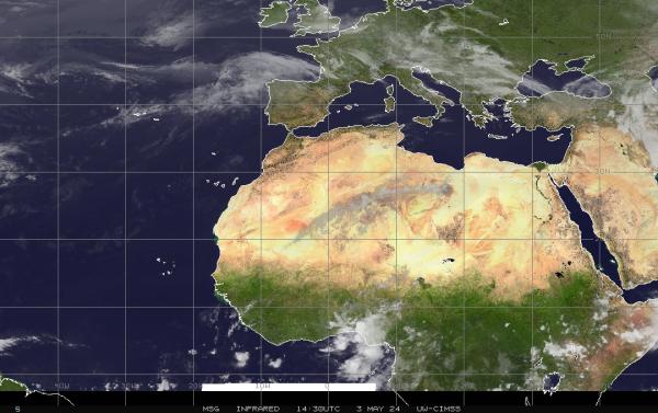 Eritrea Weather Cloud Map 