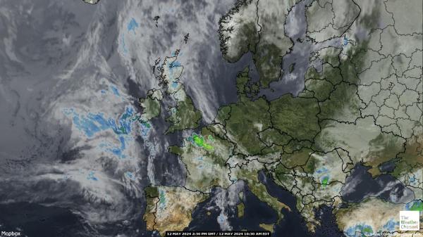 Avrupa Birliği Hava bulut haritası 