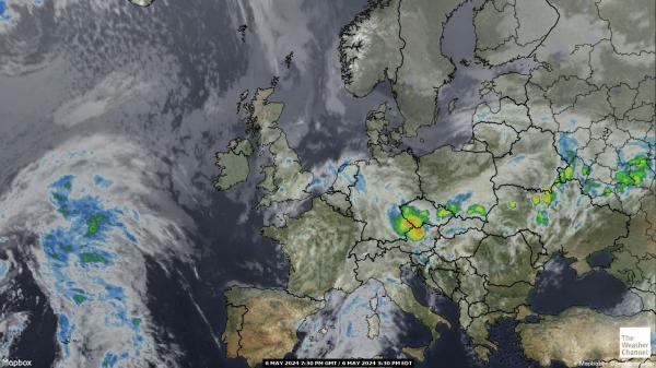 Germany Weather Cloud Map 