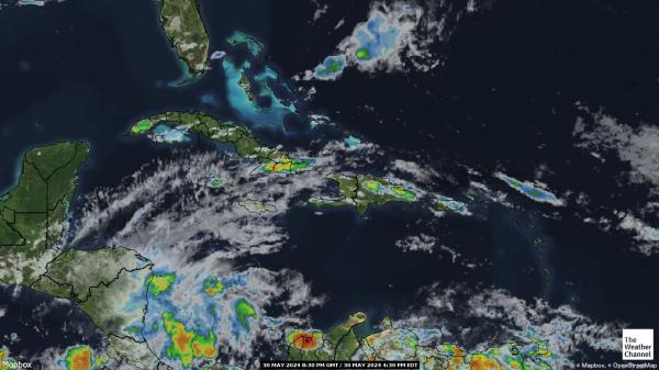 Гренада Погода облако карту 