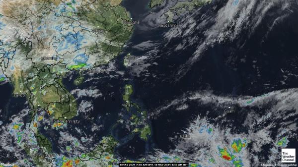 Guam Vremenska prognoza, Satelitska karta vremena 