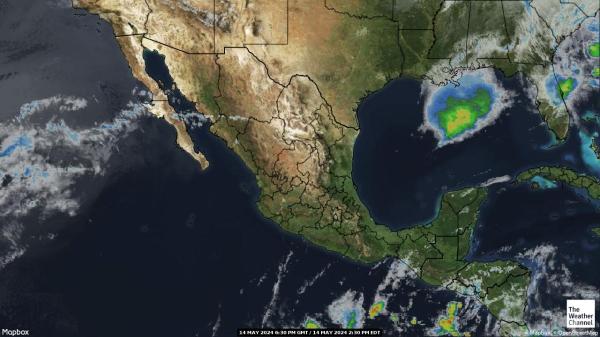 غواتيمالا خريطة الطقس سحابة 