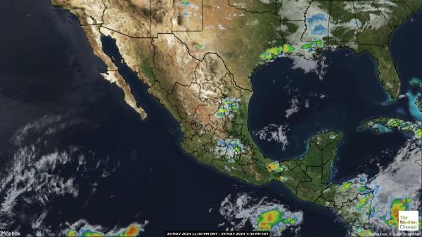 Gvatemala Vremenska prognoza, Satelitska karta vremena 