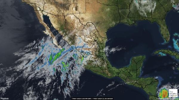 Гватемала времето облачна карта 