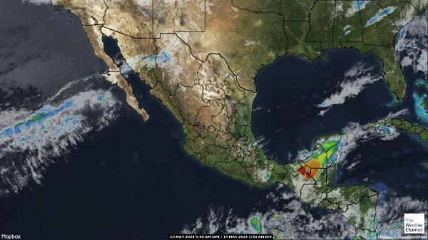 Guatemala Weather Cloud Map 