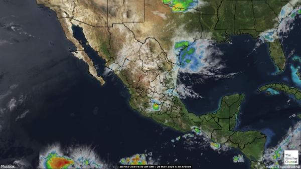 Guatemala Météo nuage carte 