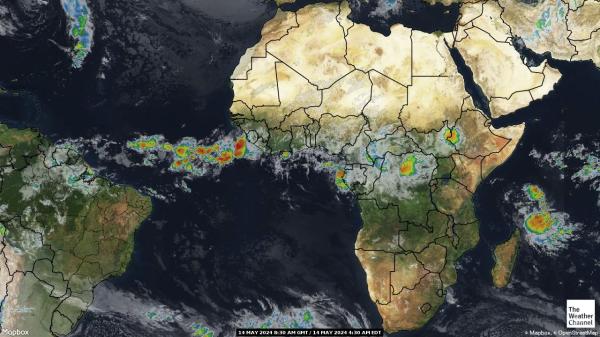 几内亚比绍 天气云图 