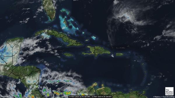 Хаити времето облачна карта 