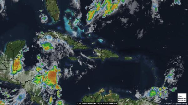 Haiti Hava bulut haritası 