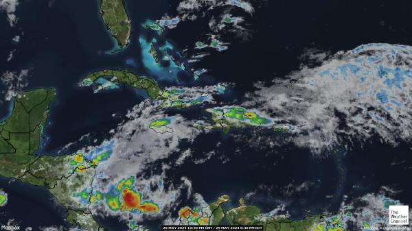 Гаїті Погода хмарної карти 