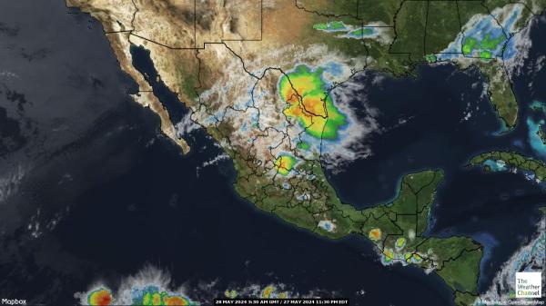 洪都拉斯 天气云图 